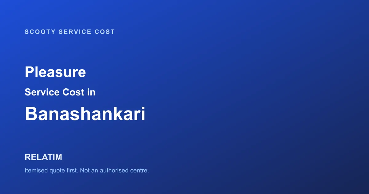 Pleasure Service Cost in Banashankari, Bangalore